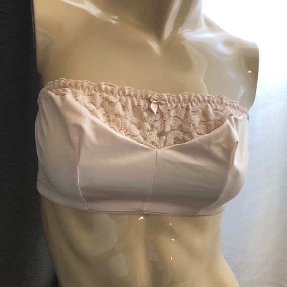 42 B/C/D Glamorise wireless bandeau style 1800 bra - Picture 6 of 16